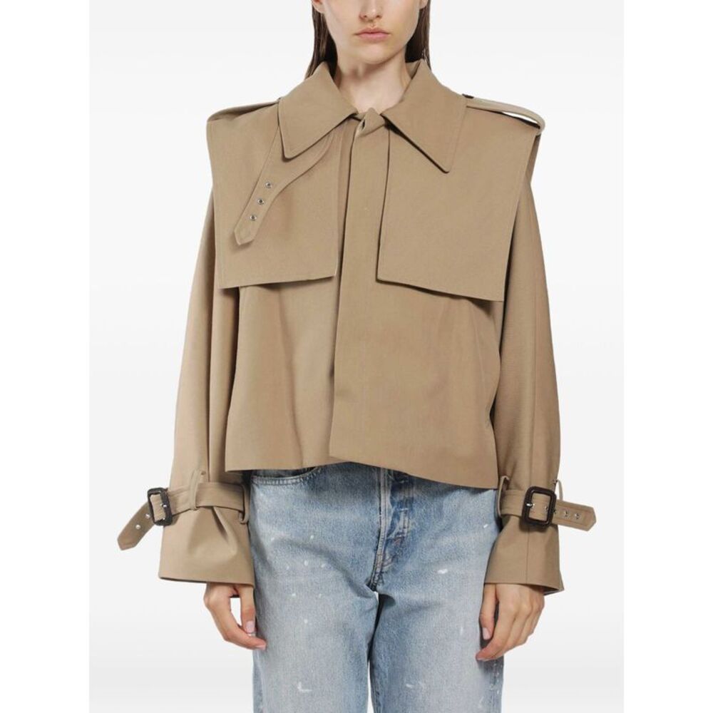 Celine Women Wool And Cotton Blend Jacket